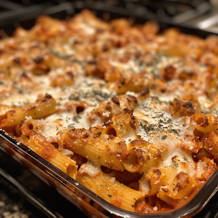 Baked Ziti With Ricotta: A Cheesy Family Favorite