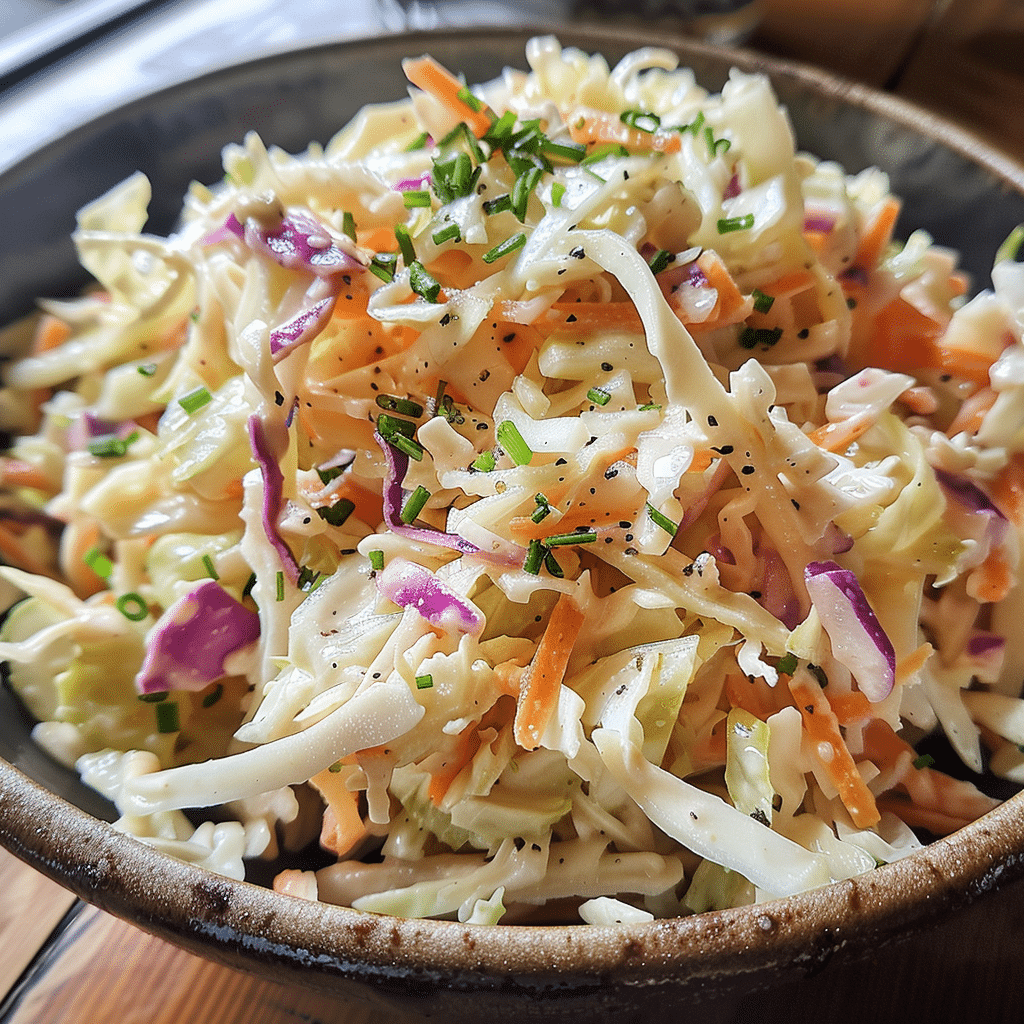 Coleslaw Leger: A Crisp Twist on Classic Coleslaw