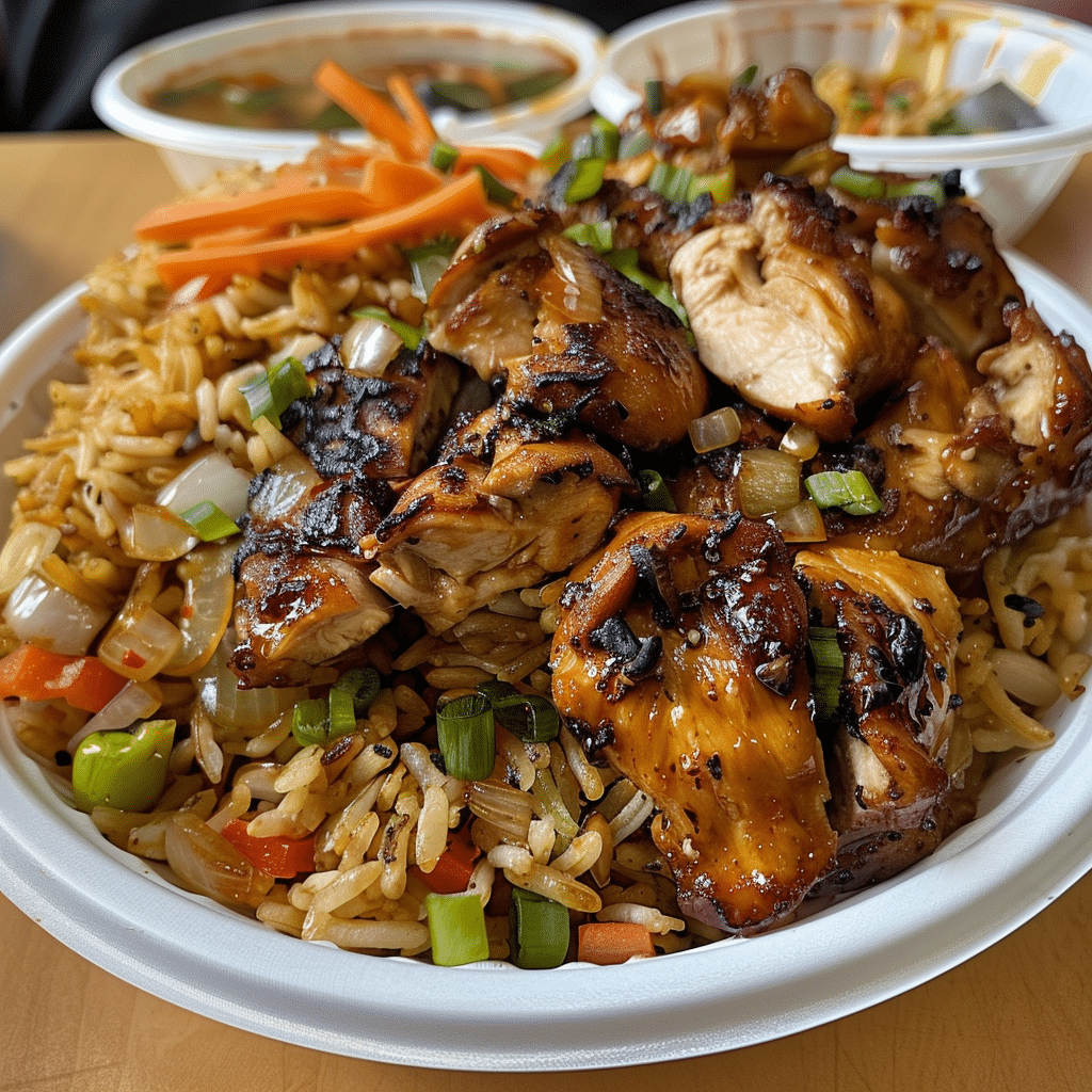 Caribbean Chicken Rice - A Tropical One-Pan Feast