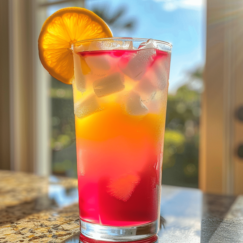 Mango Hibiscus Lemonade: A Summer Elixir of Color and Flavor