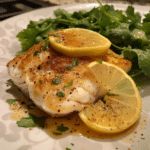 Fresh-Tasting White Fish Dinner with Lemon-Herb Infusion
