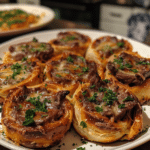 Cheesy Steak Pinwheels: Low Carb, Pork-Free, and Elegantly Crispy