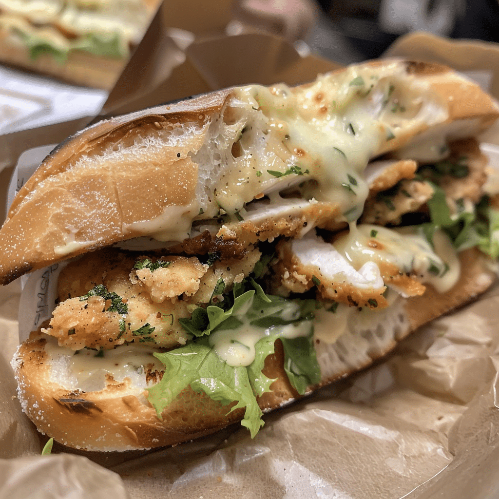 Crispy Chicken Caesar Sandwich: A Flavorful Fusion for Your Pantry