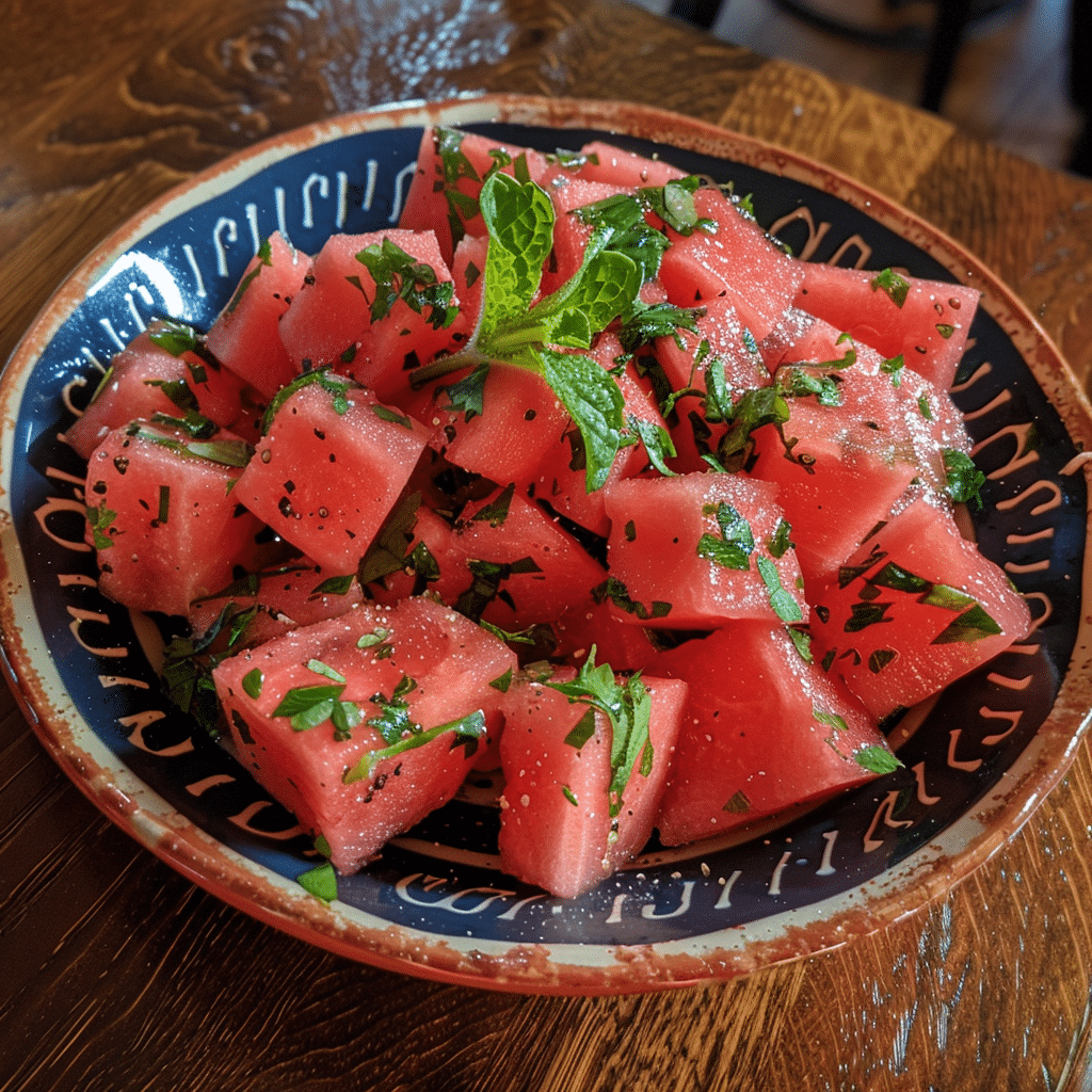 Summer’s Sweetest Secret: Mastering the Fresh Watermelon Salad for a 5-Minute Summer Refresher