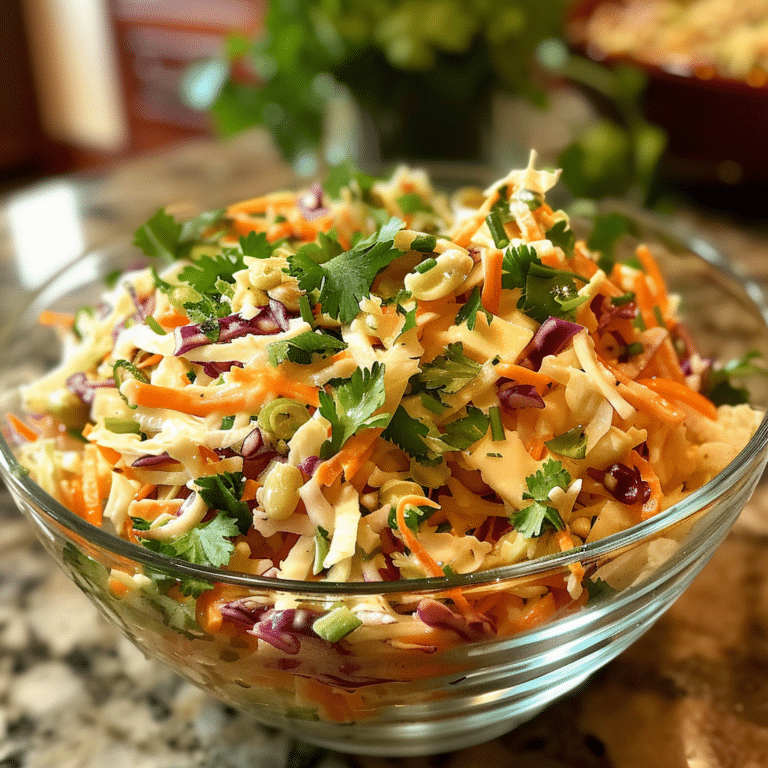 Crunchy Mexican Coleslaw with Lime Juice and Cilantro - The Essential Taco Topper