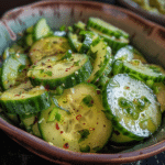 Zesty Honey-Lime Cucumber Salad - A 5-Minute Cool Refresher with Tangy Crisp Bites
