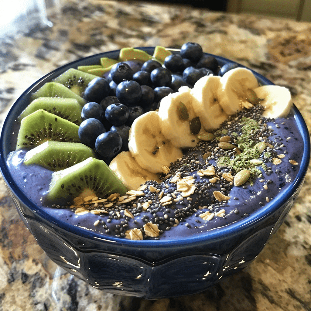 Ocean Blue Power: Crafting the Perfect Spirulina Smoothie Bowl with Superfood Boosts