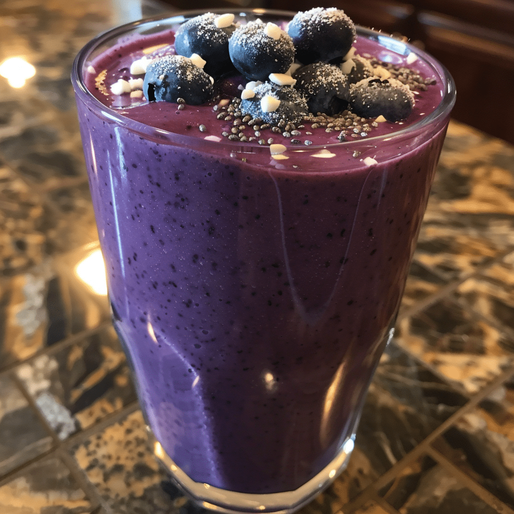 Blueberry Cheesecake Smoothie