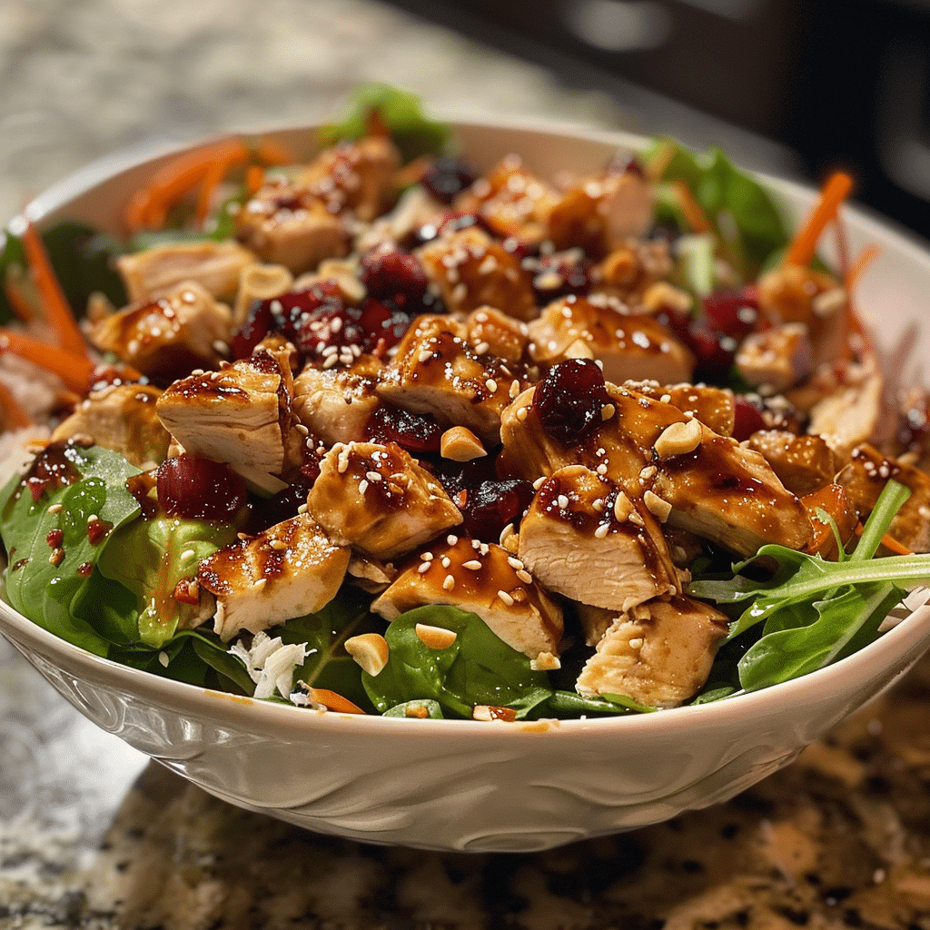 Asian Chicken Cranberry Salad: A Spiced-Citrus Masterpiece for Every Occasion