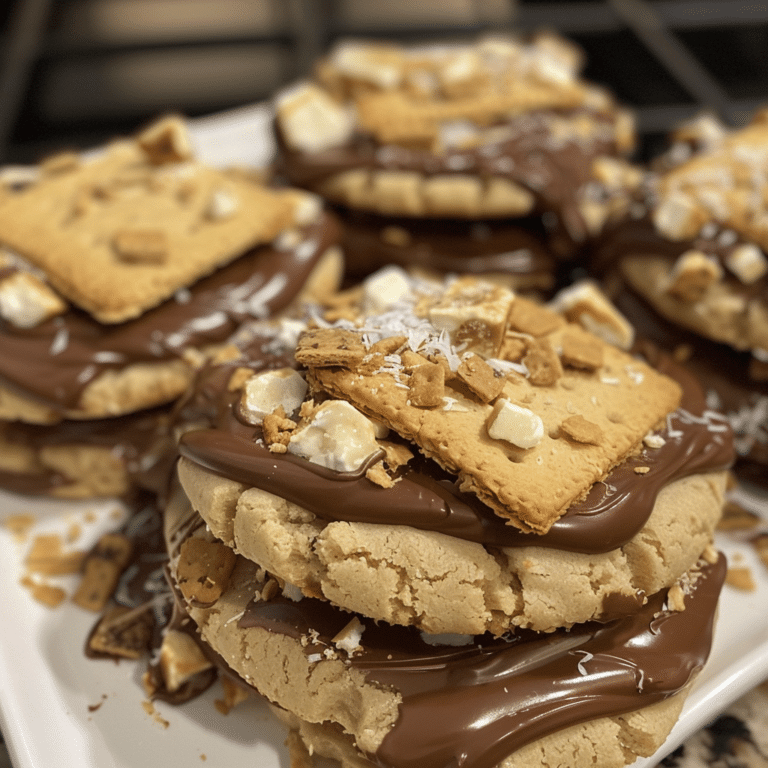 S'mores Cracker Cookies: The Sweet & Salty Crunch You Crave