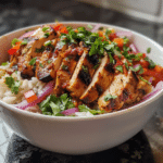 Savor the Heat: The Ultimate Cajun Chicken Rice Bowl