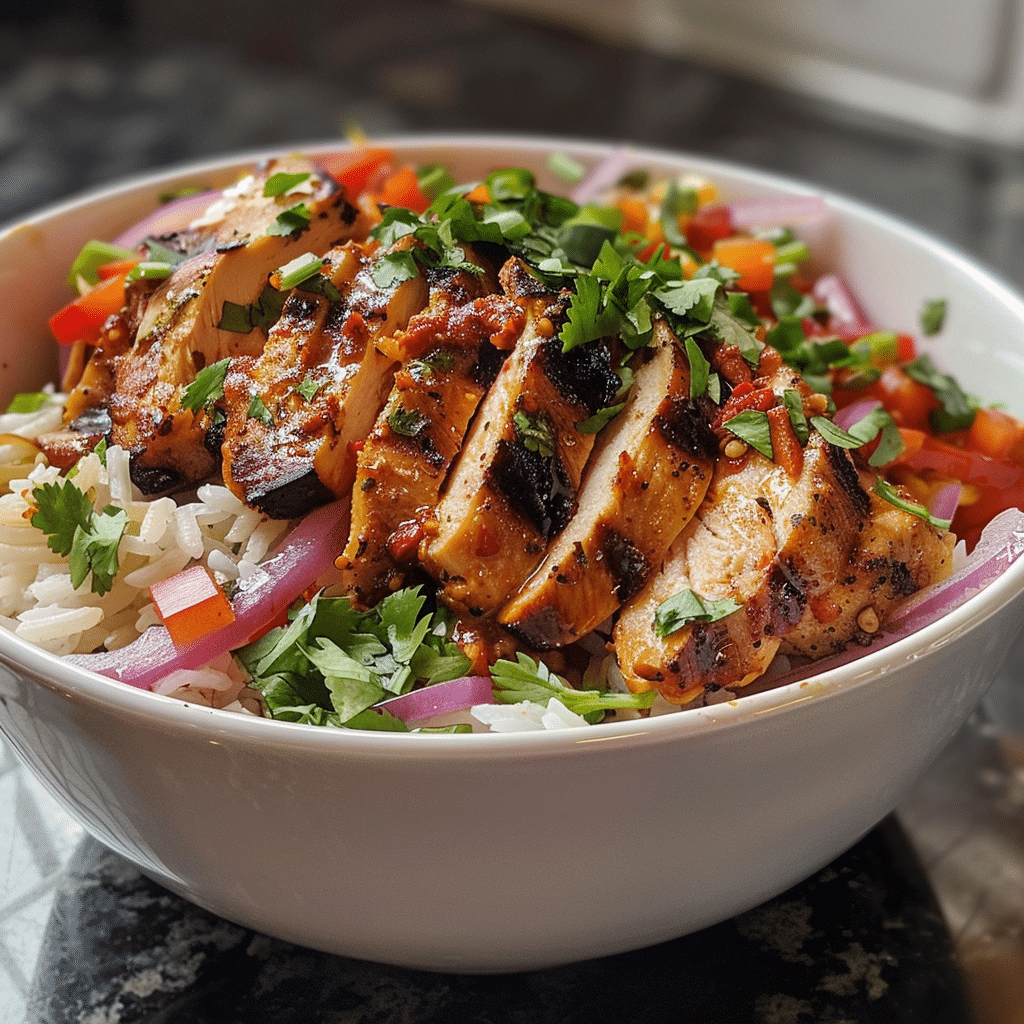 Savor the Heat: The Ultimate Cajun Chicken Rice Bowl