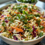 Mexican Coleslaw with Lime Juice and Cilantro