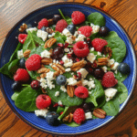 Ultimate Berry Spinach Salad with Pecans and Feta: A Summer Classic